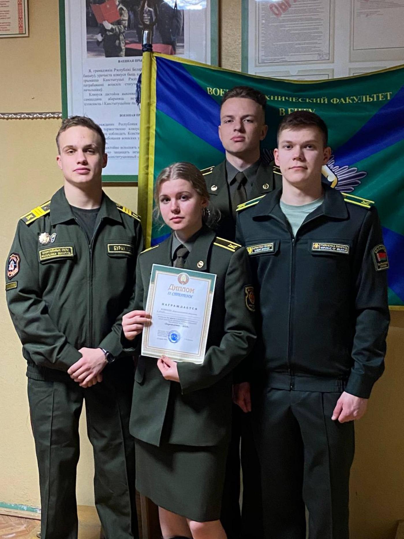 Результаты участия курсантов ВТФ в олимпиаде по английскому языку